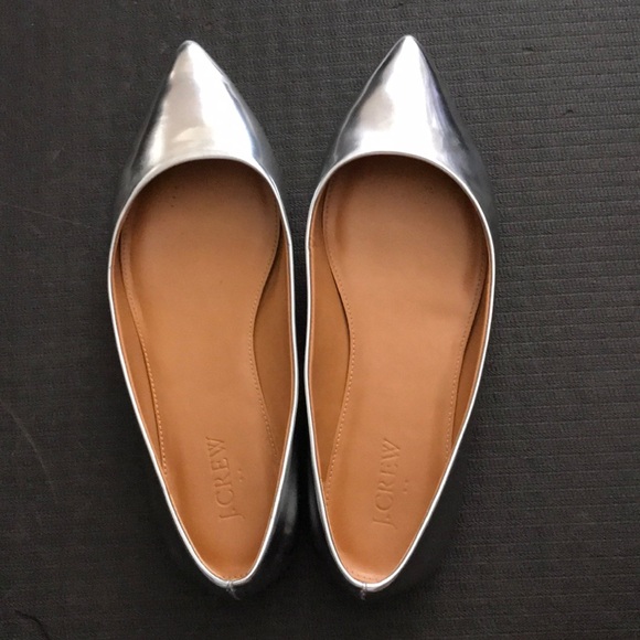 metallic flats